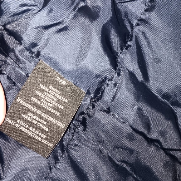 AQ‎ Boys 7/8 Winter Ski Snow Jacket Coat Black Gray Red Puffer Active - Picture 9 of 10